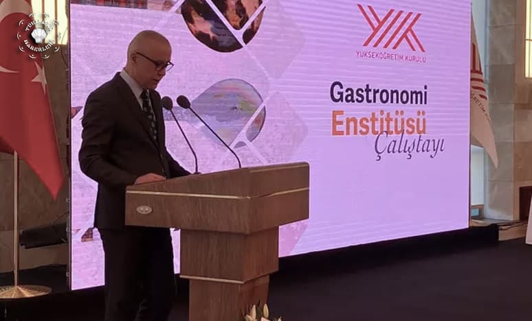 Prof. Dr. Arif Bilgin Gastronomi Çalıştayında Konuştu