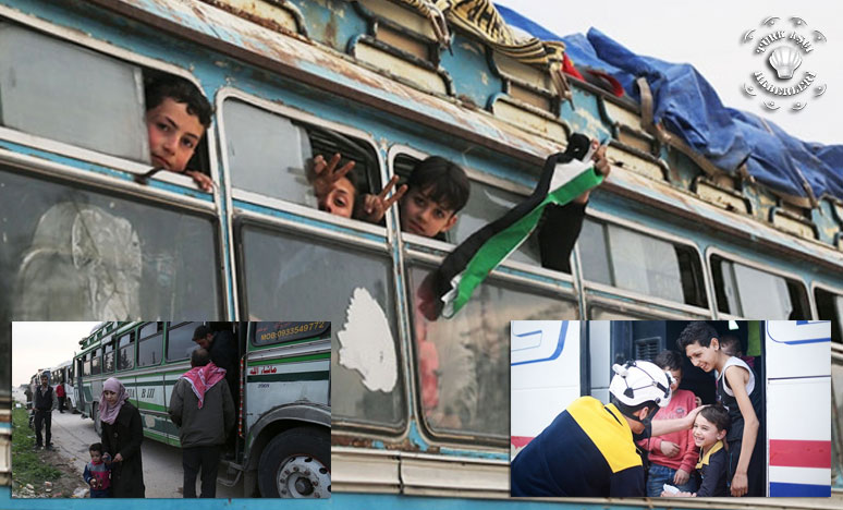 Doğu Guta'dan Ayrılanların Sayısı 58 Bine Yaklaştı