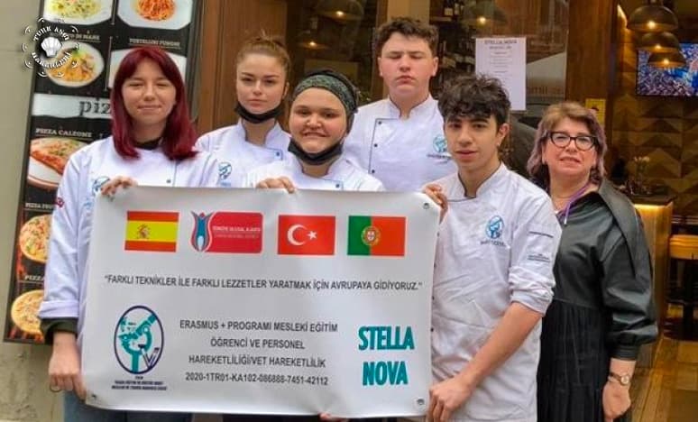 Geleceğin Türk Mutfağı Şefleri Avrupa Staj Yaptı...