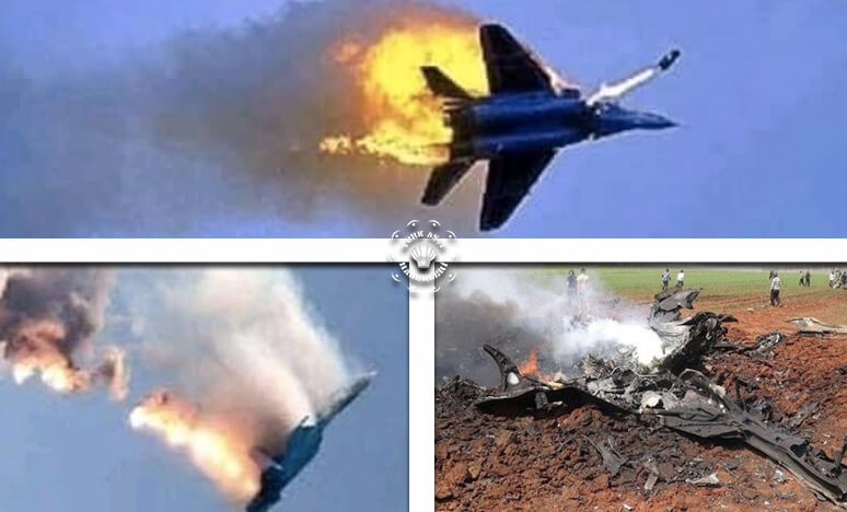 İdlib'in Doğusunda Rus Yapımı Uçak Düşürüldü...