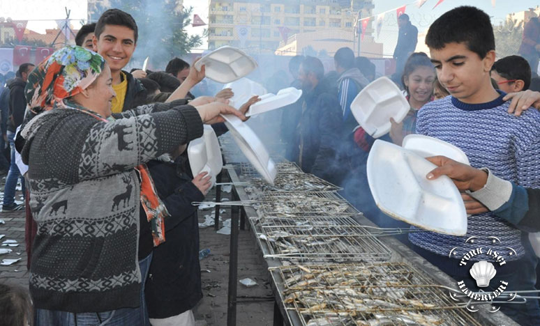 Kızıltepe'de 'Hamsi Festivali' Yapıldı