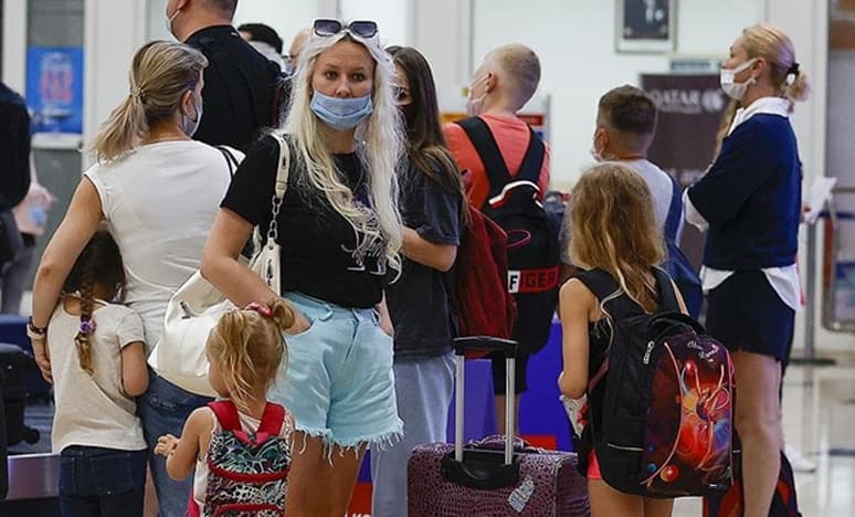 Rus Turistler Anapa Yerine Türkiye’yi Tercih Ediyor!