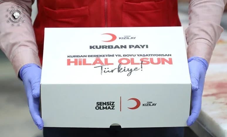 Türk Kızılay'dan Kavurma Konserve 'leri ile Gıda Yardımı