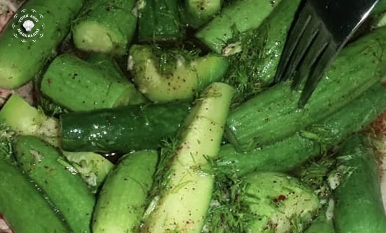 Muğla mutfak Kültüründe Yeşil Kabak Salatası...