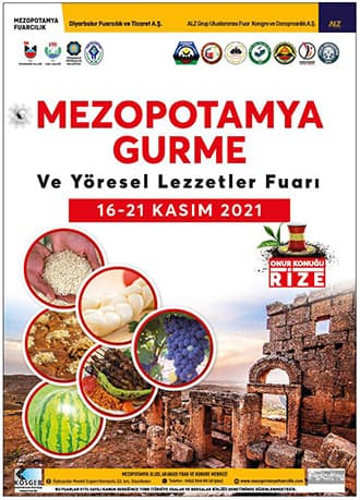 Mezopotamya Gurme ve Yöresel Lezzetler Fuarı "16-21 Kasım"
