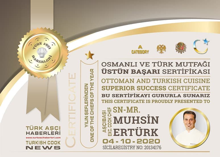 Şef Muhsin Ertürk'ten Dünya 'ya Anadolu Mutfağının İncileri