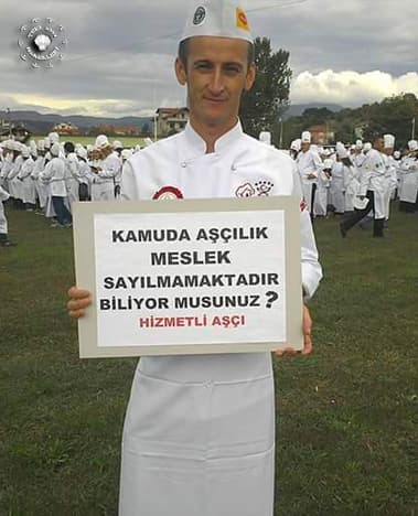 Şef Serkan Çetinöz; Kamu'da Aşçılar Maalesef Vasıfsız !!!