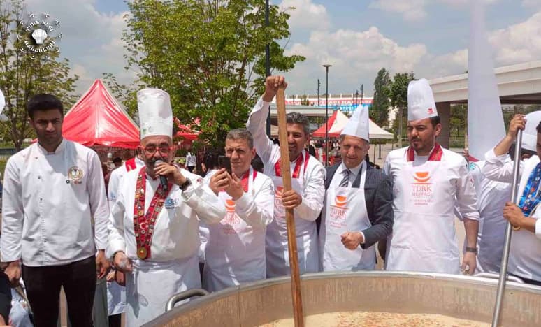 Türk Mutfağı Haftası Etkinlik 'lerinde 100. Yıl Aşı hazırlandı