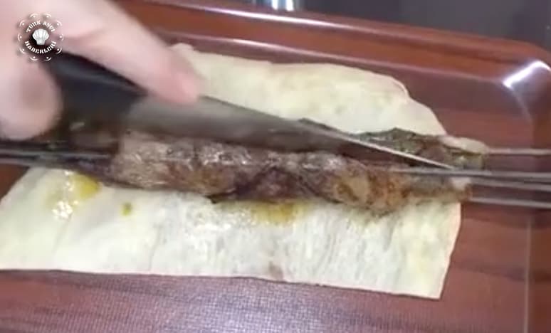 Yöresel Diyarbakır Lezzeti "Perdeli Ciğer Kebabı"
